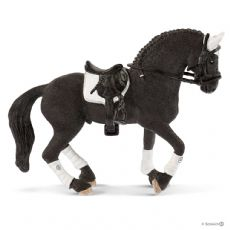Friesian stallion, riding tournament