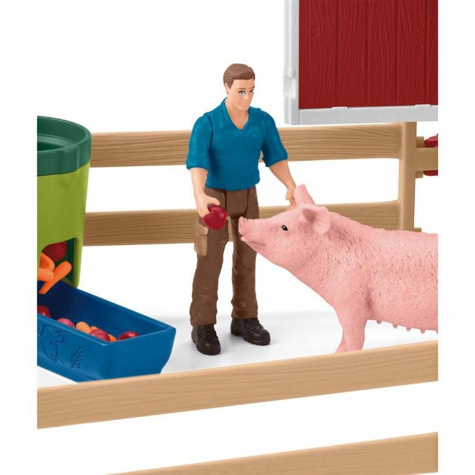 Large barn with animals and accessories version 5