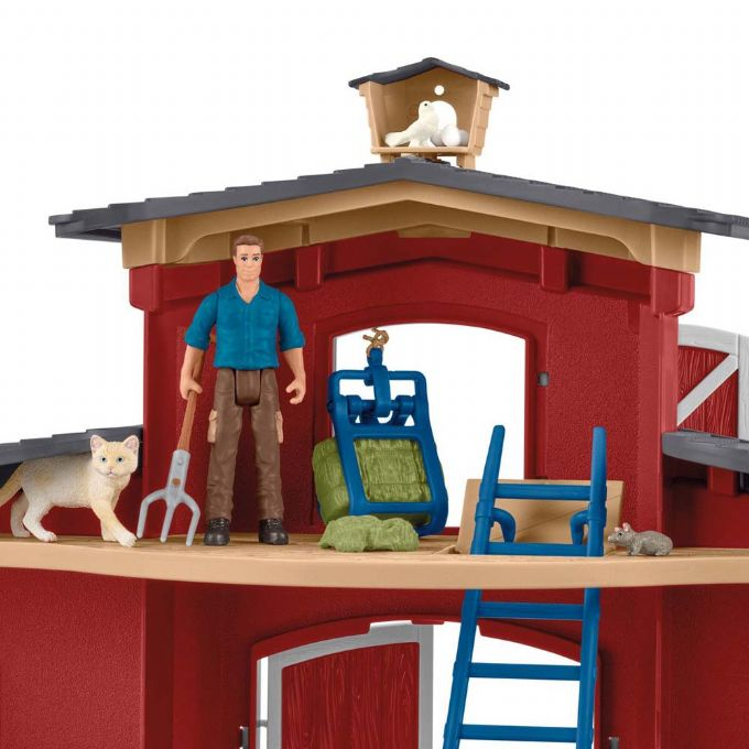 Large barn with animals and accessories version 6