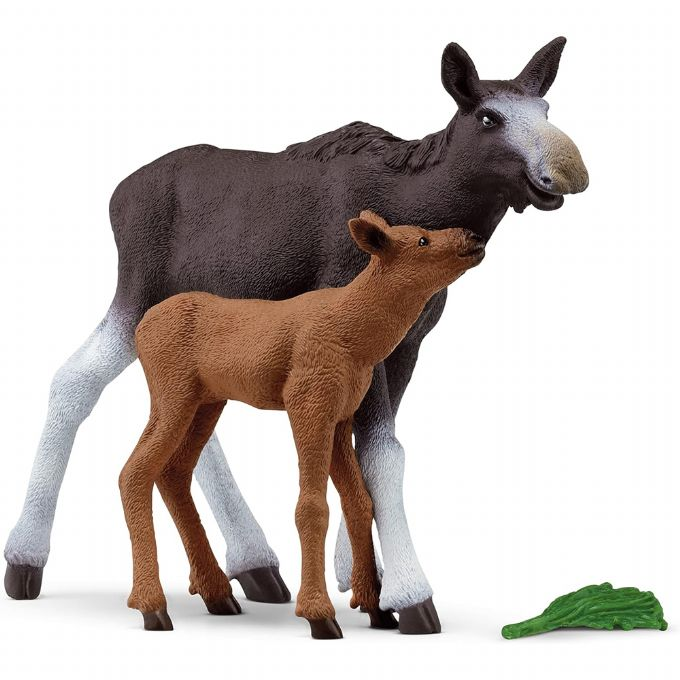 Moose cow with calf version 1