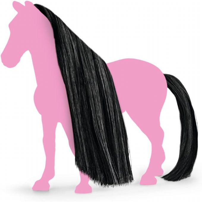 Hestehr, svart version 1