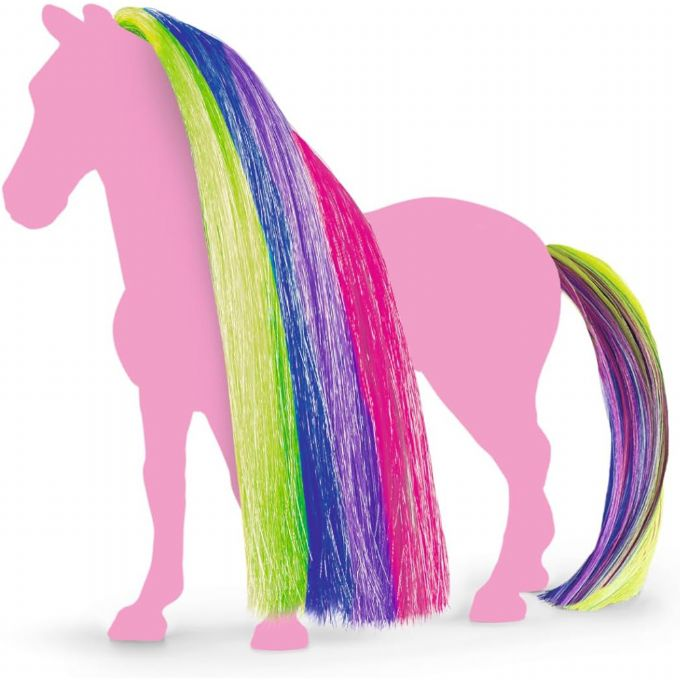 Horsehair, rainbow version 1