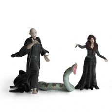 Voldemort, Nagini og Bellatrix Lestrange