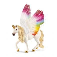Rainbow unicorn with wings