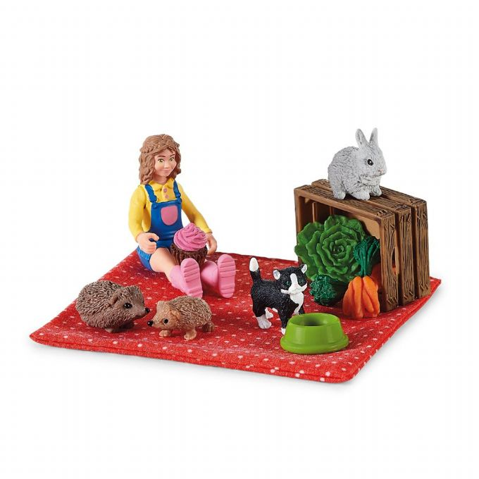 Picknick mit kleinen Haustiere version 3