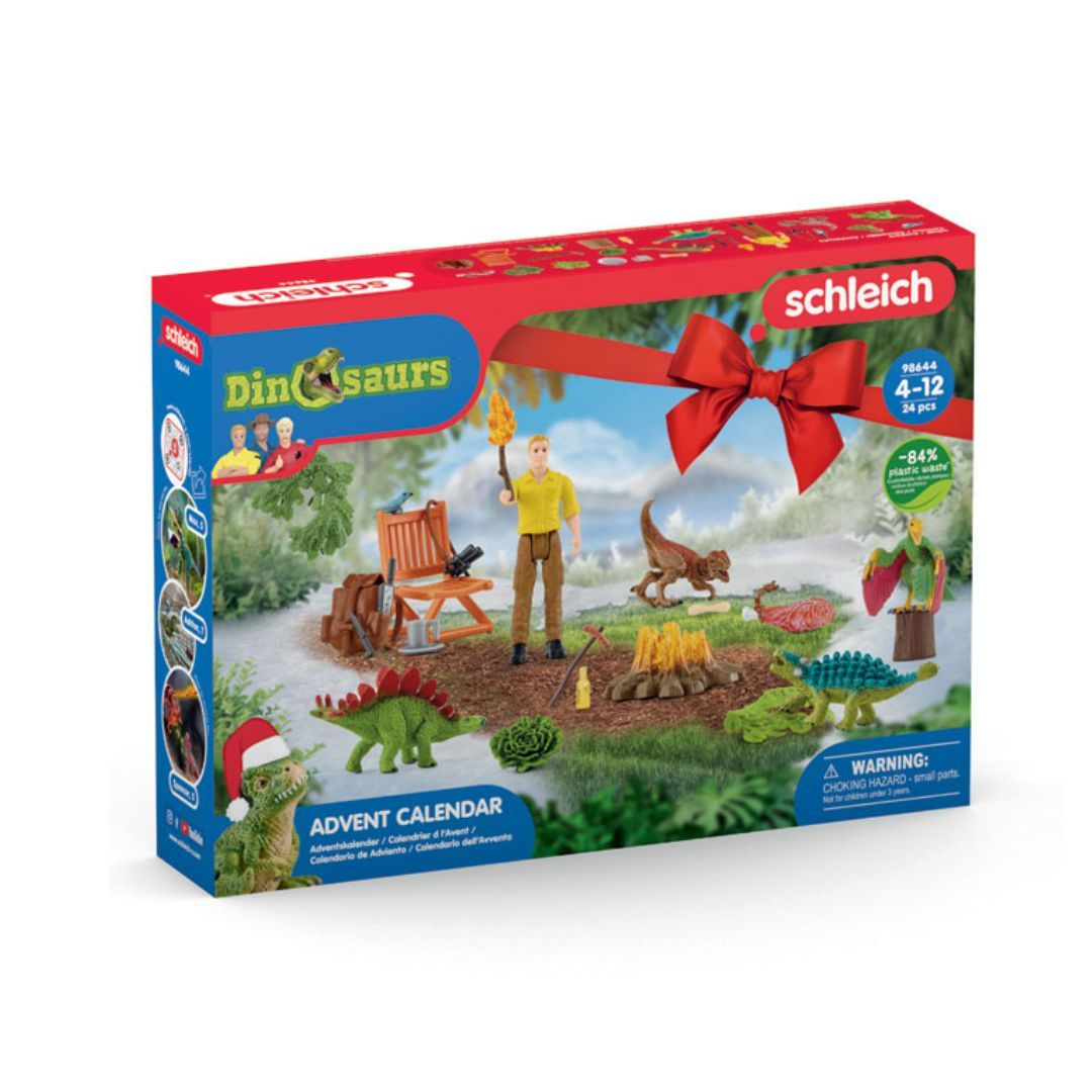 Schleich Julekalender Dinosaurer