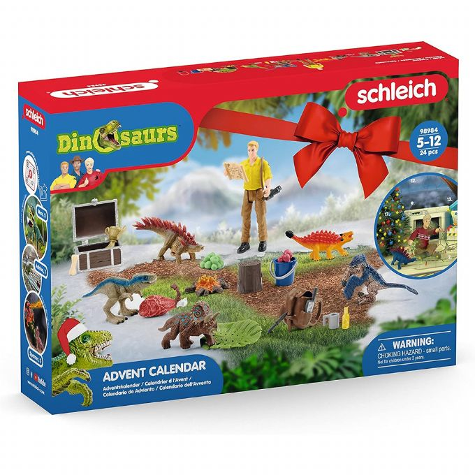 Schleich Christmas calendar Dinosaurs 2023 version 2
