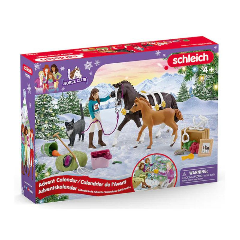 Schleich Julekalender Heste 2024