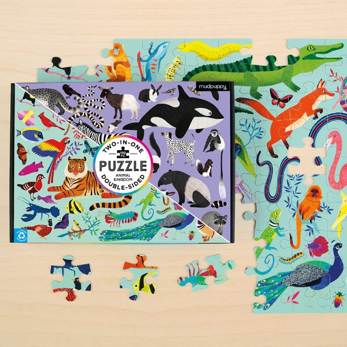 Animal Kingdom Puzzle with 100 pcs version 4