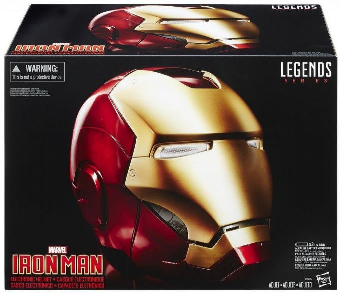 Iron Man deluxe hjelm version 2