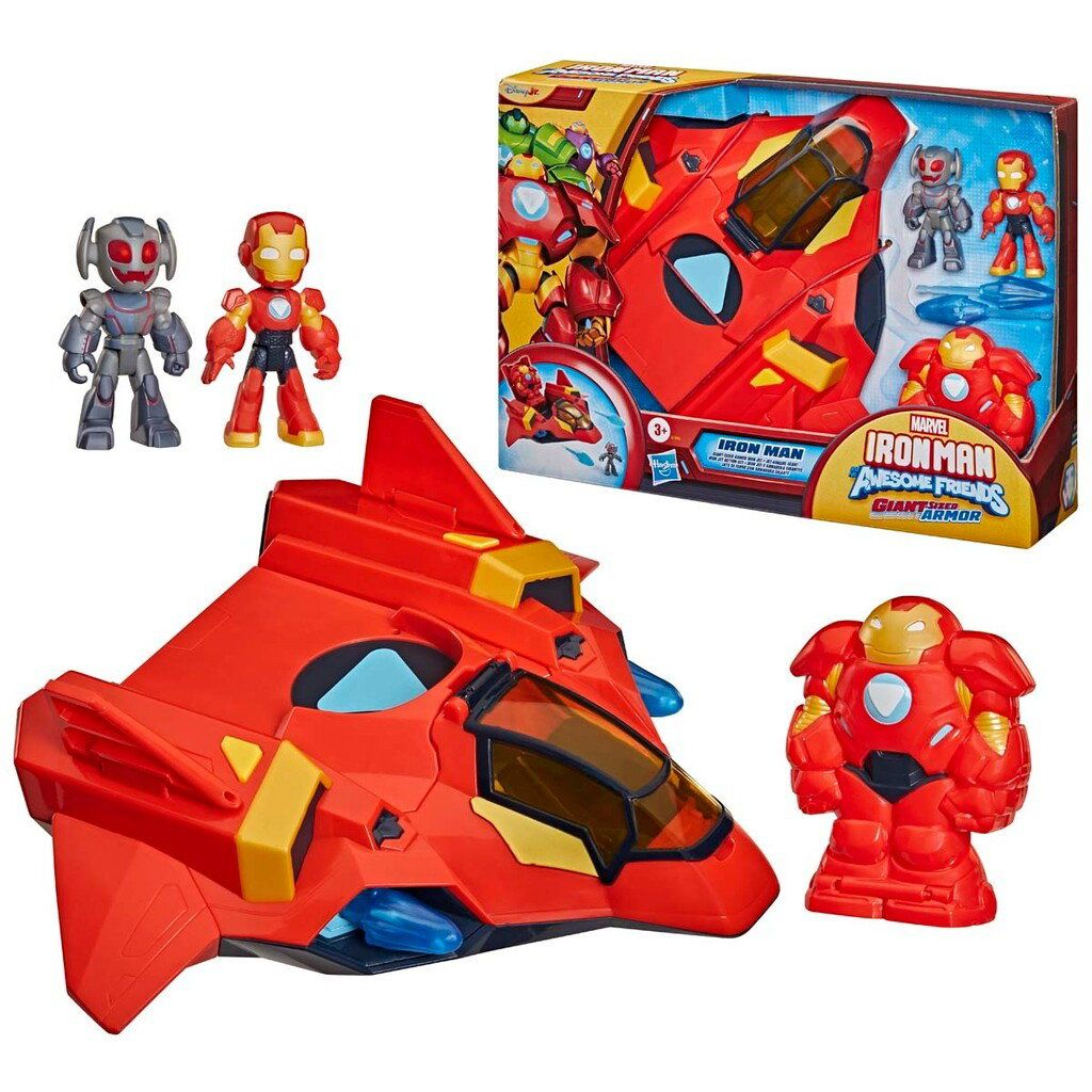 Iron Man + Friends Giant Armor Jet