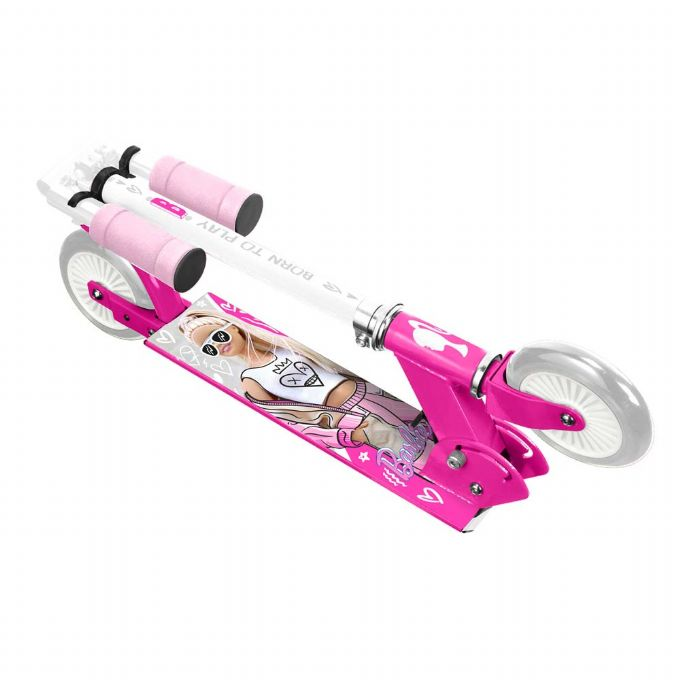 Barbie hopfllbar skoter med 2 hjul version 3