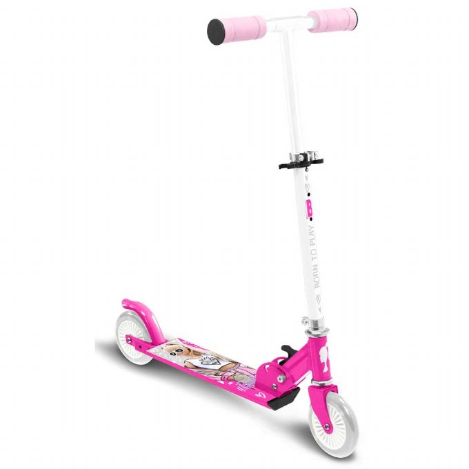 Barbie sammenleggbar scooter m. 2 hjul version 1