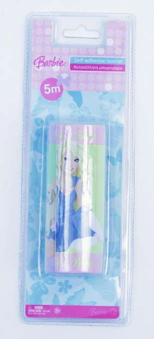 Barbie-tapetin reunus 10,6 cm version 2