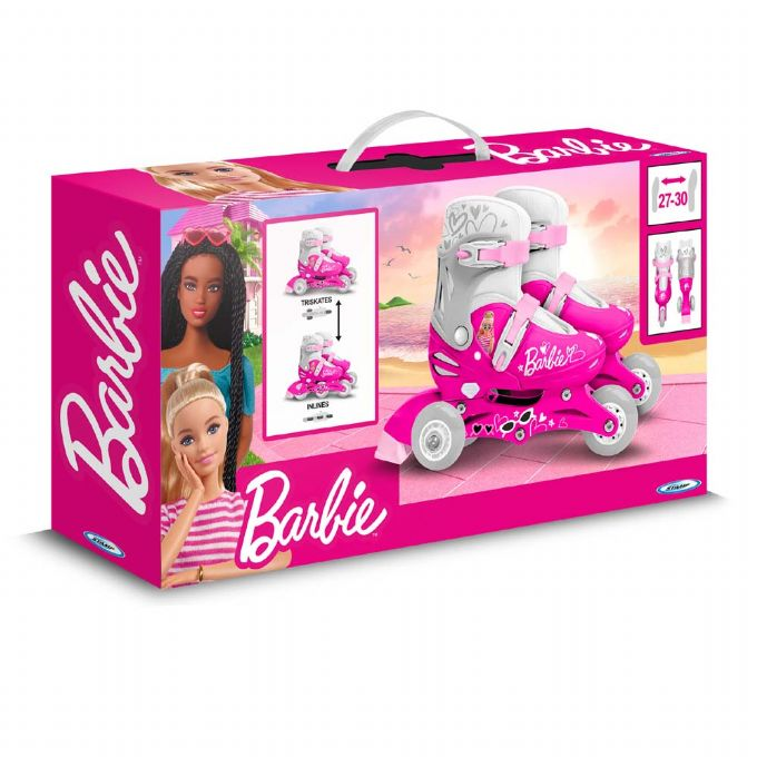 Barbie justerbare rulleskyter strrelse 27-30 version 2