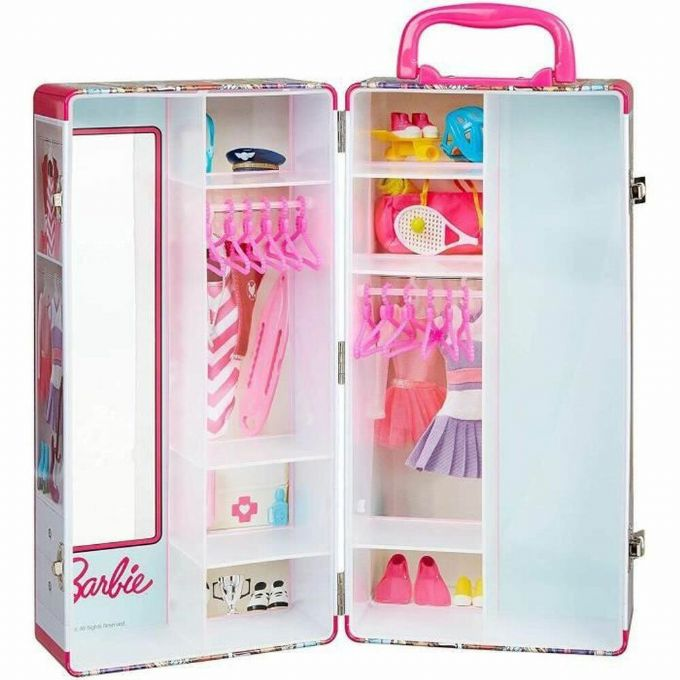 Barbie vaatekaappi matkalaukku version 2