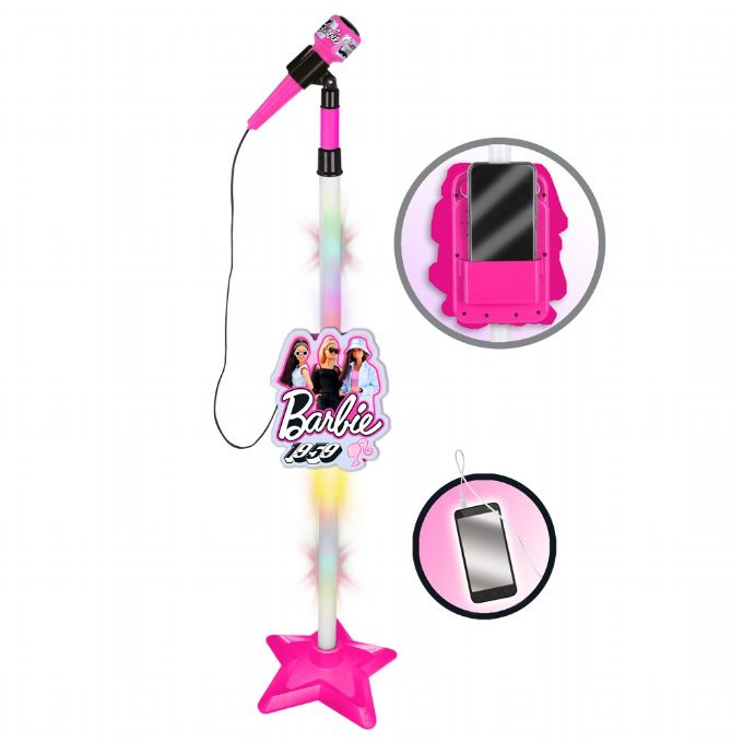 Barbie seisova mikrofoni äänillä ja valoilla version 1