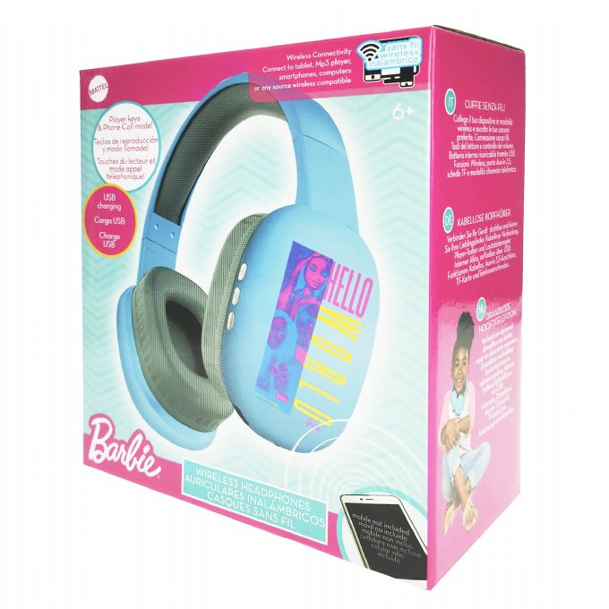 Trådløse hovedtelefoner, Barbie version 2