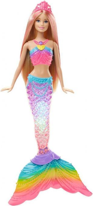 Barbie havfrue med lys version 1