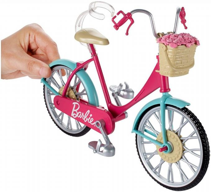Barbie Cykel med Tilbehr version 3
