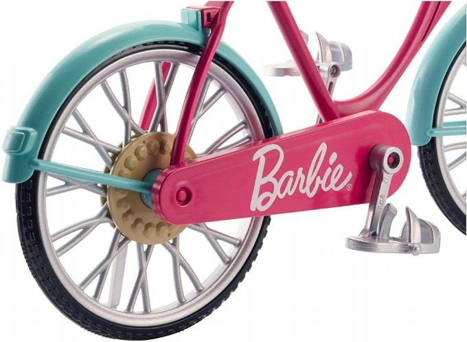Barbie sykkel med tilbehr version 5