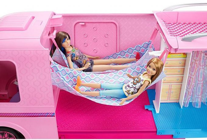 Brobrygge dramatisk Opiate Barbie Dream Autocamper - Barbie campingvogn bil FBR34 Shop - Eurotoys.dk