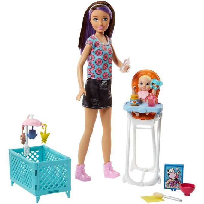 Barbie Babysitter Inc. dukke version 1