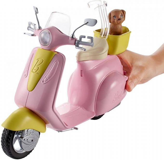 Barbie Moped, Scooter Toy with Puppy version 4