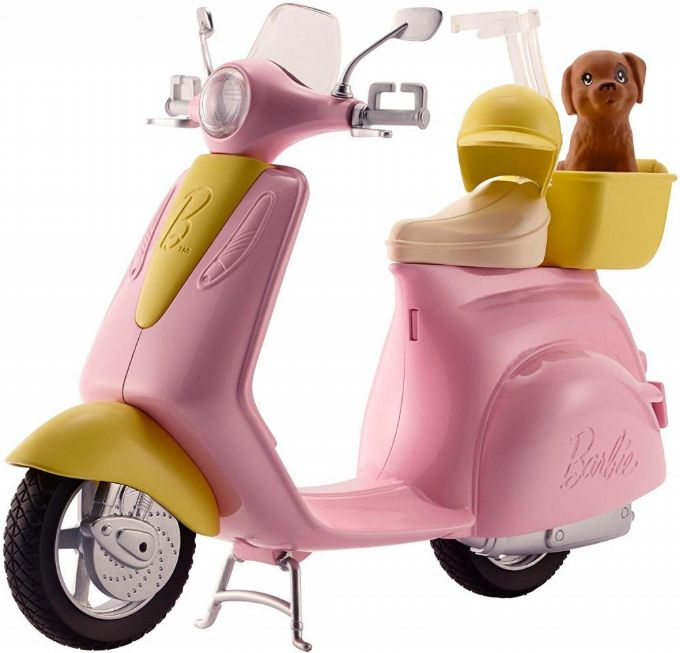 Barbie Moped, Scooter Toy with Puppy version 1