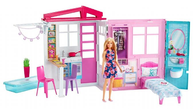 Barbie Feriehus Barbie Dollhouse FXG55