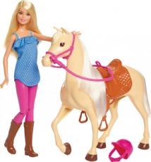 Barbie mit Pferd