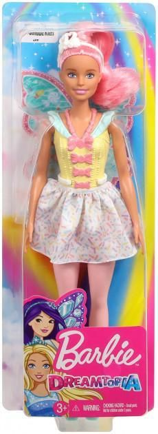 Barbie Dreamtopia keltainen ja vaaleanpunainen kei version 2