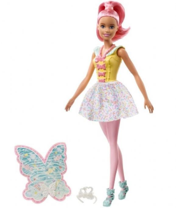 Barbie Dreamtopia gul och rosa fe version 5