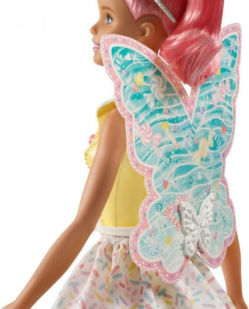 Barbie Dreamtopia gul og rosa fe version 7