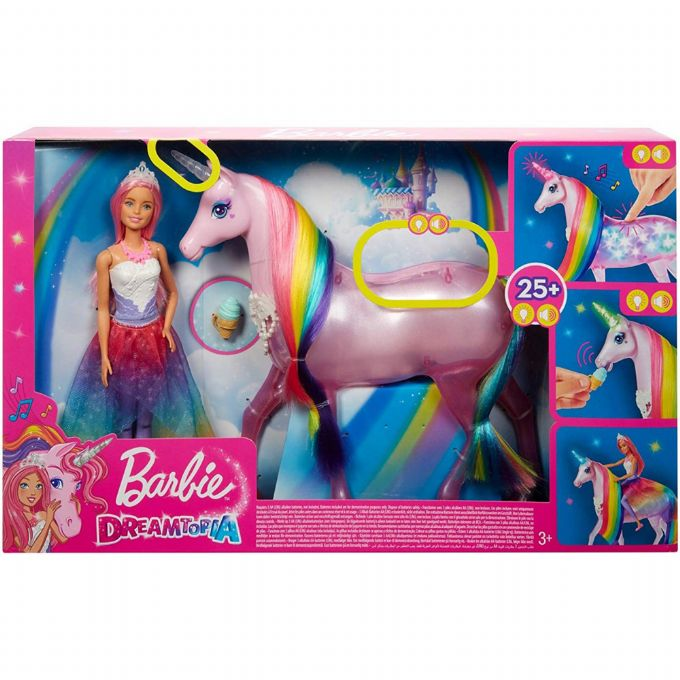 Barbie og magisk - Barbie Dreamtopia hest FXT26 Shop -