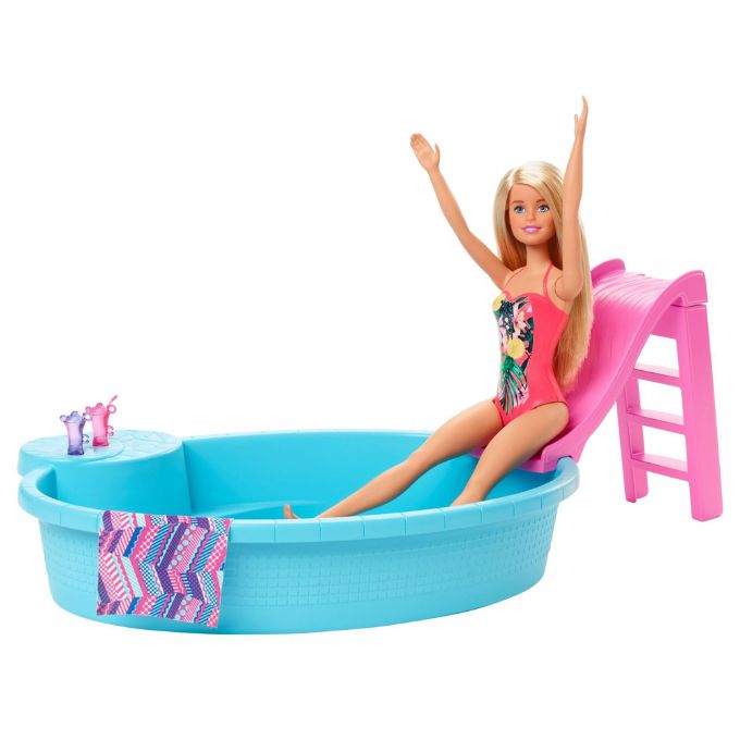 Barbie pool och docka version 3