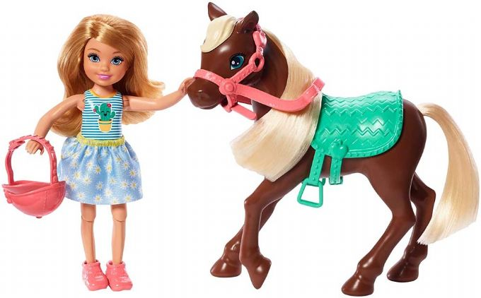 Barbie Club Chelsea Doll and Pony version 4