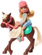 Barbie Chelsea med ponni