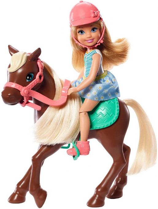 Barbie Chelsea med Pony version 1