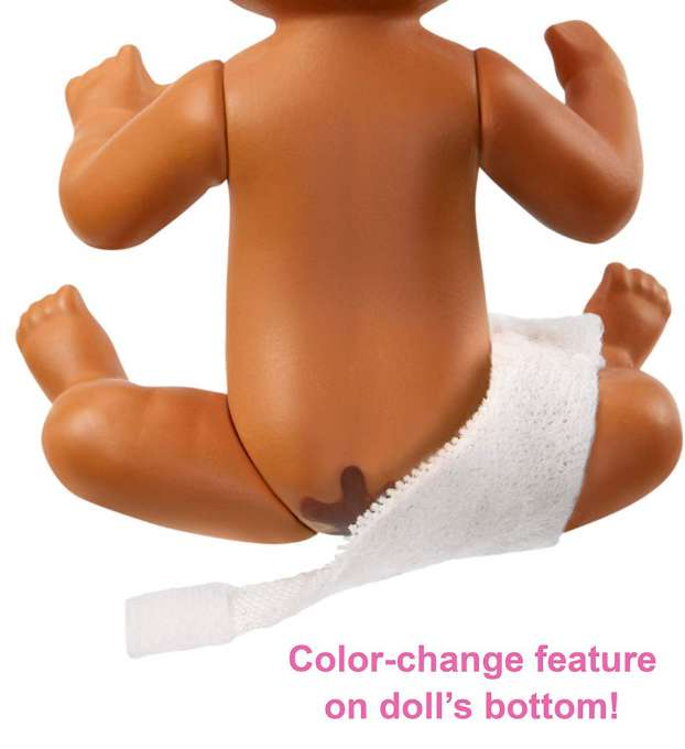 Barbie Babysitters Vauvan vaipanvaihtoleikkisetti version 3