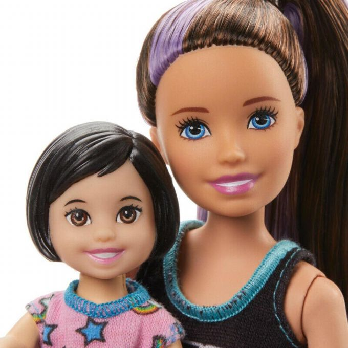 Barbie-lastenvahti nukkumaanmenosetti version 4
