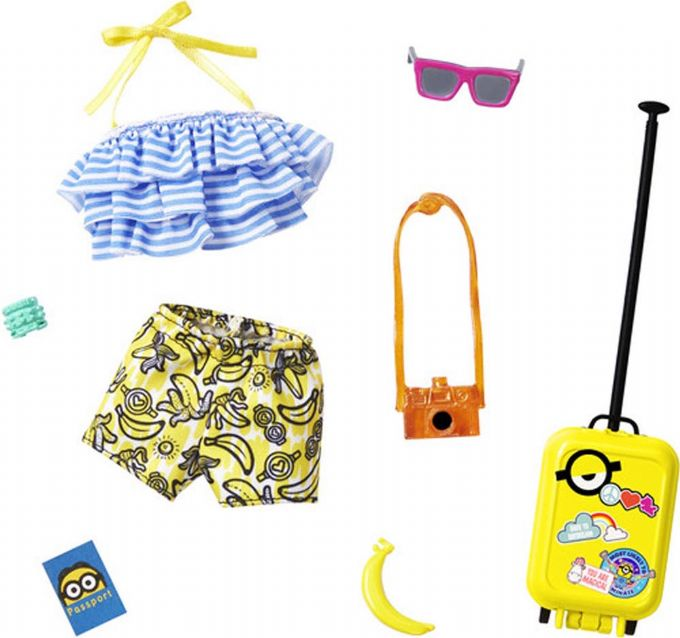 Barbie clothing set with accessories w. Minions version 1