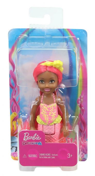Barbie Chelsea Mermaid Coral hiukset version 2