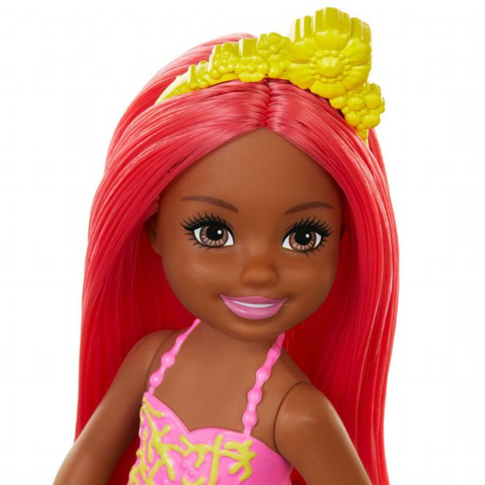 Barbie Chelsea Mermaid Coral hiukset version 4