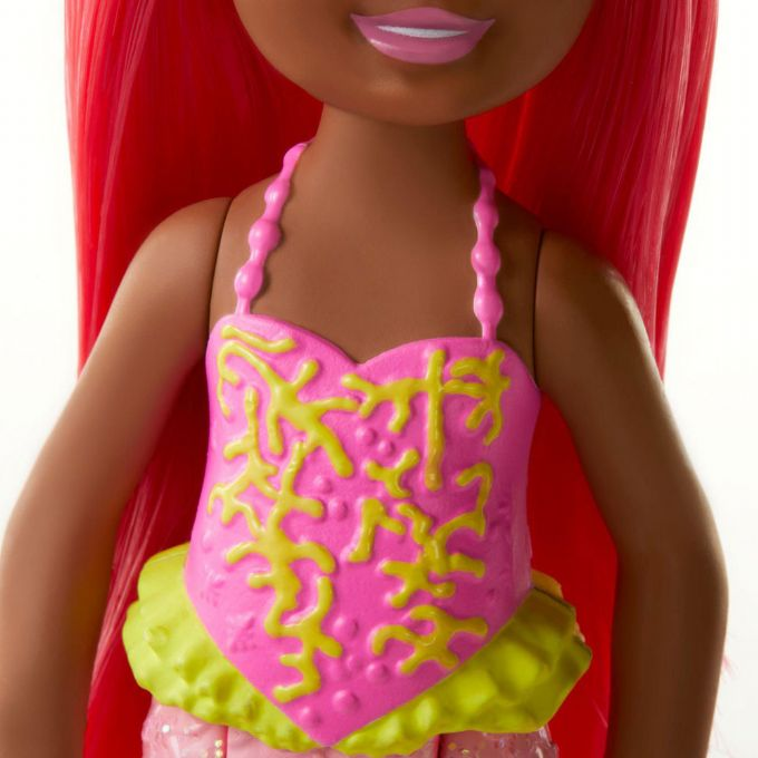 Barbie Chelsea Mermaid Coral hiukset version 5