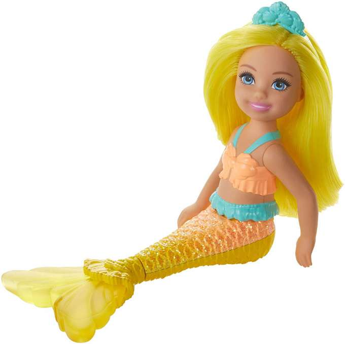 Barbie Chelsea Mermaid Keltaiset hiukset version 3