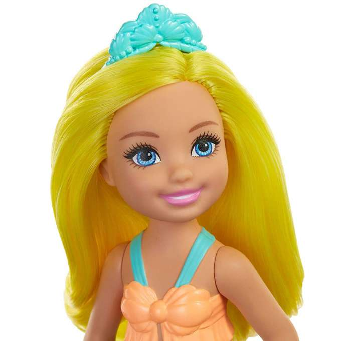 Barbie Chelsea sjjungfru gult hr version 4