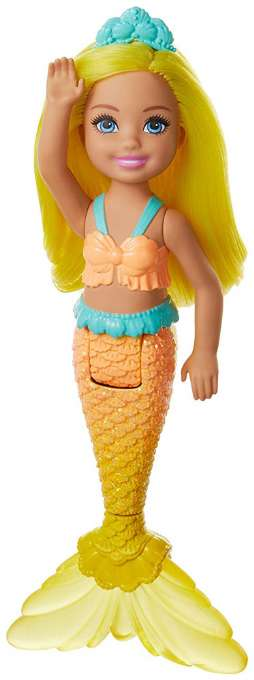 Barbie Chelsea Mermaid Keltaiset hiukset version 1