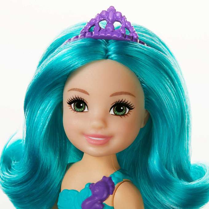 Barbie Chelsea Mermaid turkoosi hiukset version 4