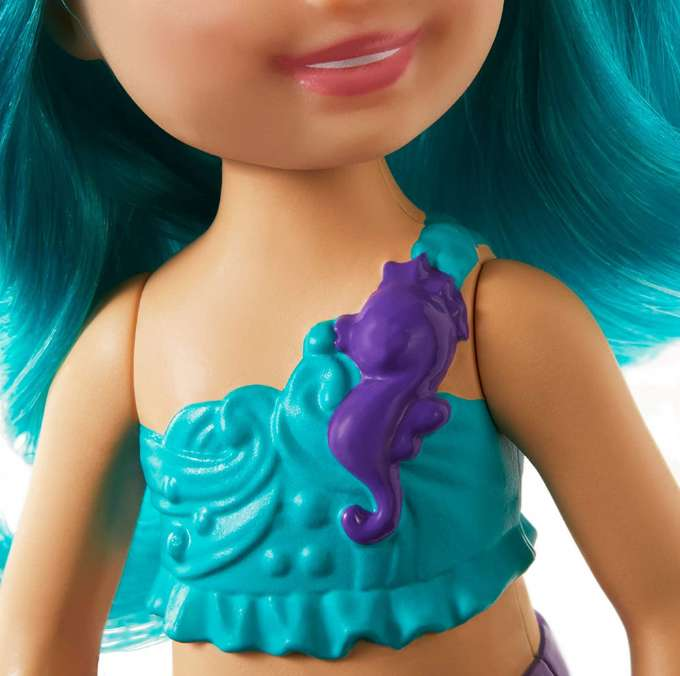 Barbie Chelsea Mermaid turkoosi hiukset version 5